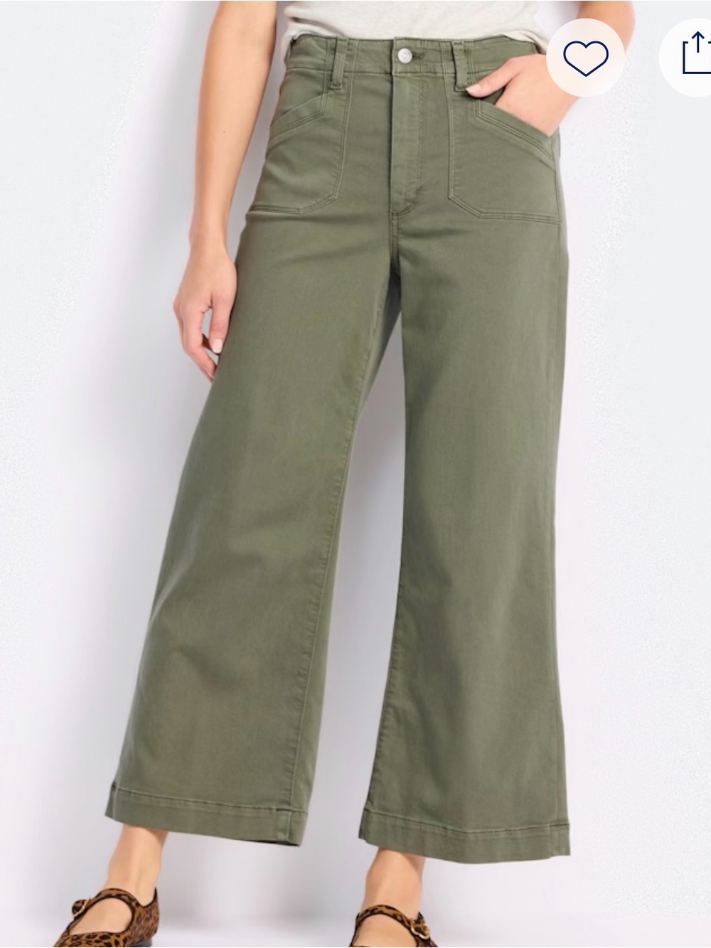 EUC Paige anessa welt pocket wide leg